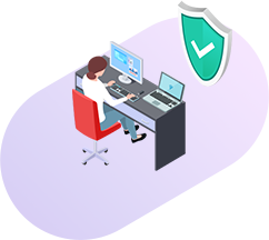 セキュリティ装置設置・ご利⽤開始のイメージ