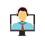 運⽤・監視・サポートを24時間365⽇⼀元的におまかせできる専⽤サポート窓⼝イメージ