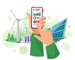 スマートメーター導入のメリットのイメージ