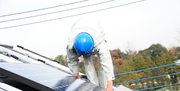 太陽光発電設備の設置
