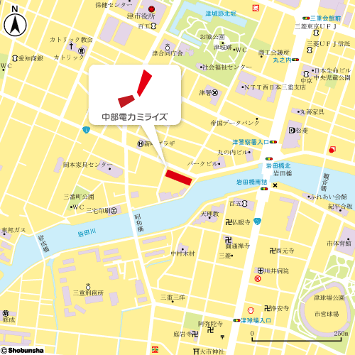三重支店地図