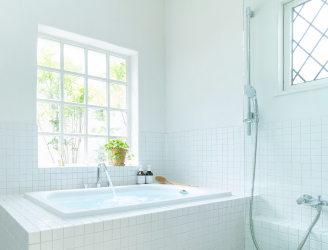 お湯切れを気にせず、満足いくまでお風呂タイムイメージ写真